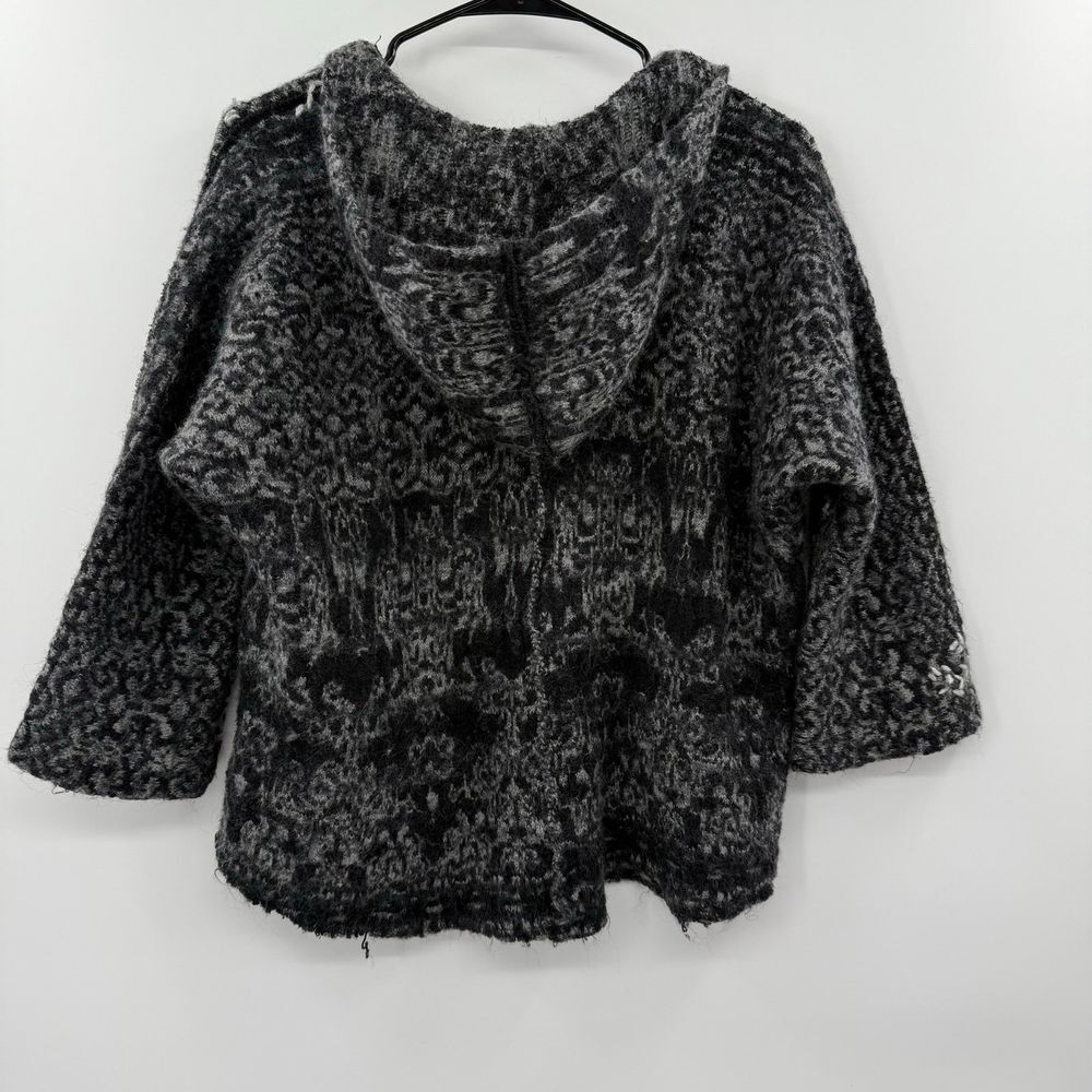 Free People Gray Raggy Knit Wool blend‎ small - Picture 7 of 12